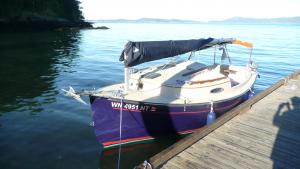 Josie - at the launch ramp